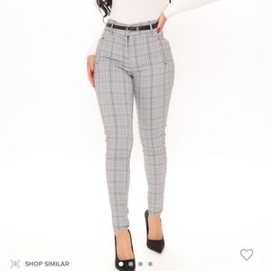 Plaid pants